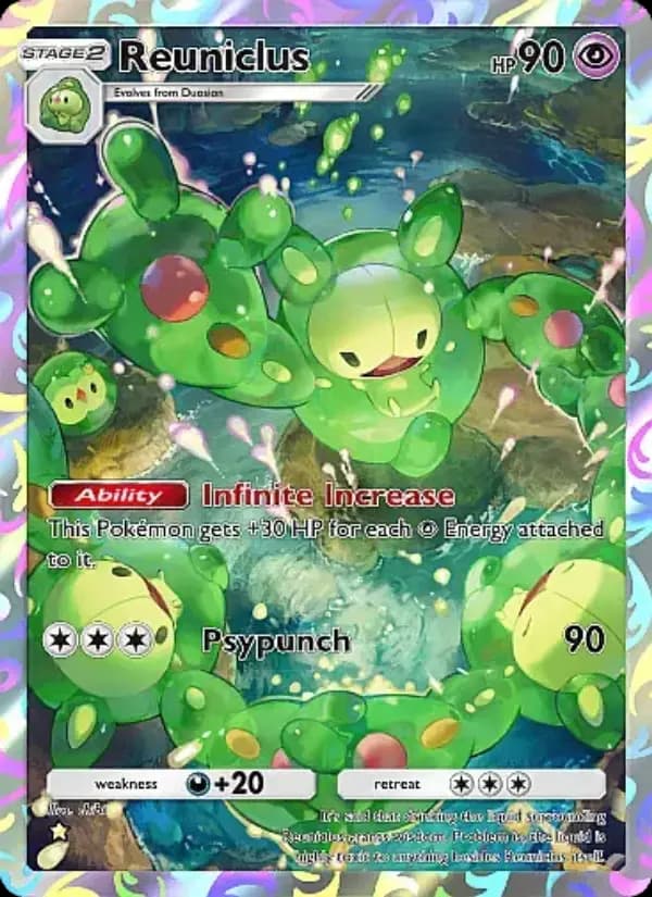 Reuniclus, carta 072 de Crimson Blaze