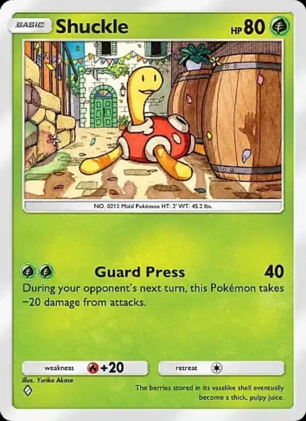 Shuckle, carta 003 de Fantastical Parade