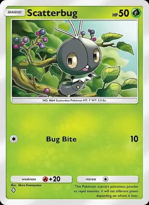 Scatterbug, carta 011 de Fantastical Parade