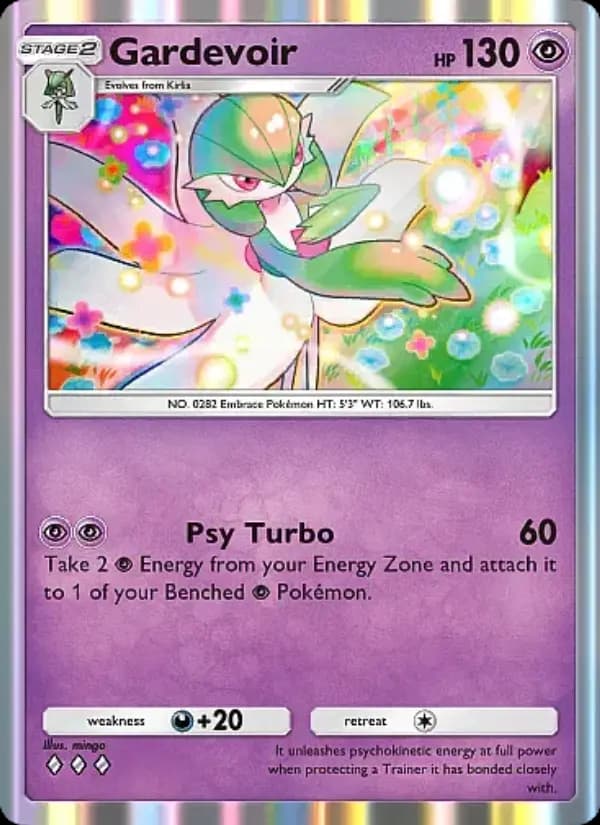 Gardevoir, carta 065 de Fantastical Parade