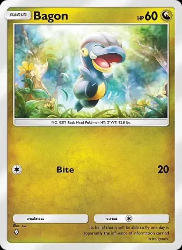 Bagon, carta 121 de Fantastical Parade