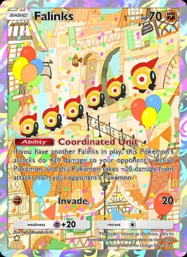 Falinks, carta 172 de Fantastical Parade