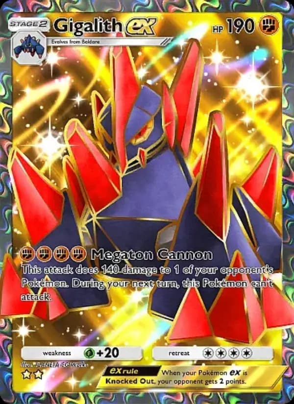 Gigalith ex, carta 187 de Fantastical Parade