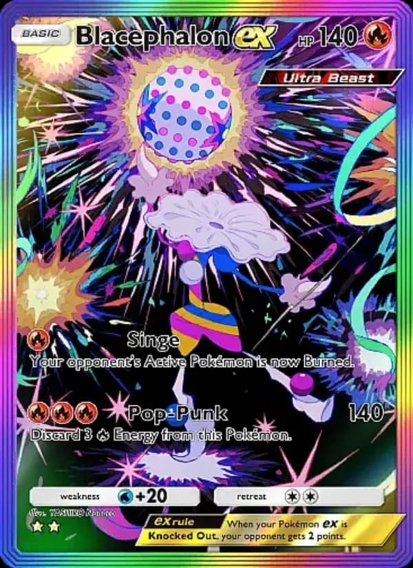 Blacephalon ex, carta 195 de Fantastical Parade