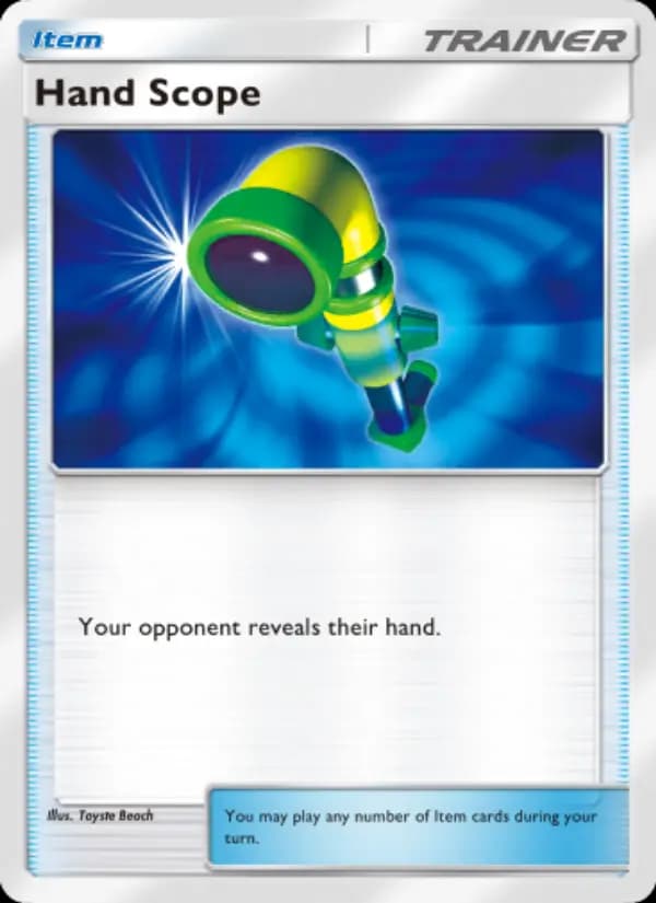 Hand Scope, carta 003 de Promos-A