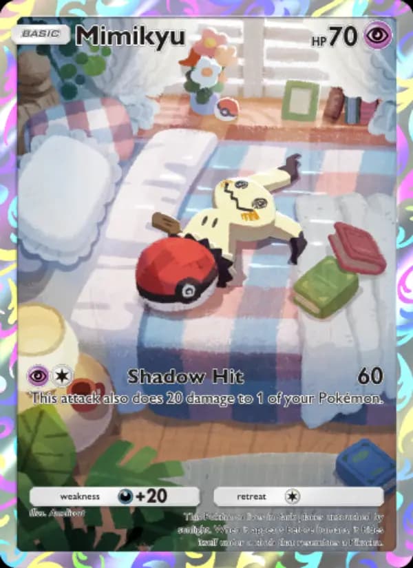 Mimikyu, carta 066 de Promos-A