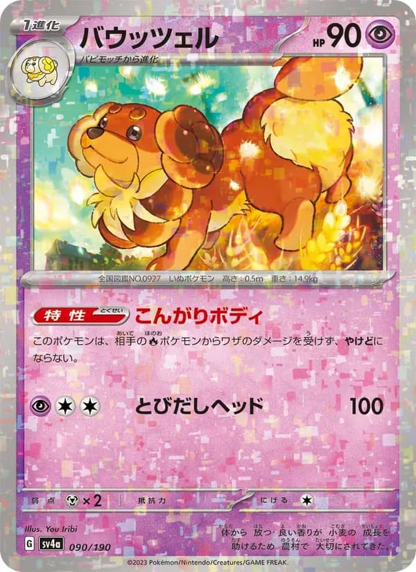 バウッツェル, carta 090 de レイジングサーフ