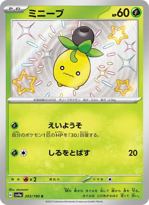 ミニーブ, carta 203 de レイジングサーフ