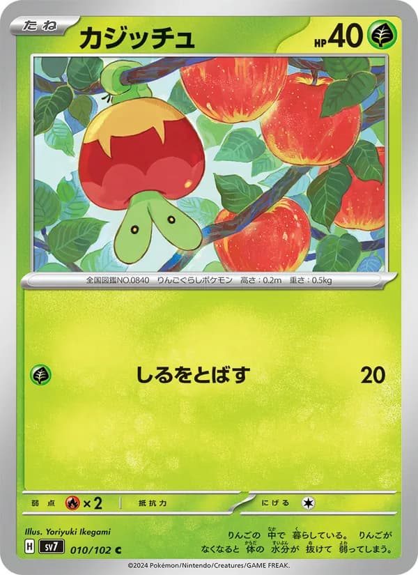 カジッチュ, carta 010 de ステラミラクル