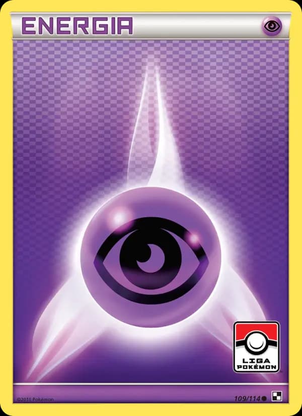 Energia Psíquica, carta 109 de Black & White