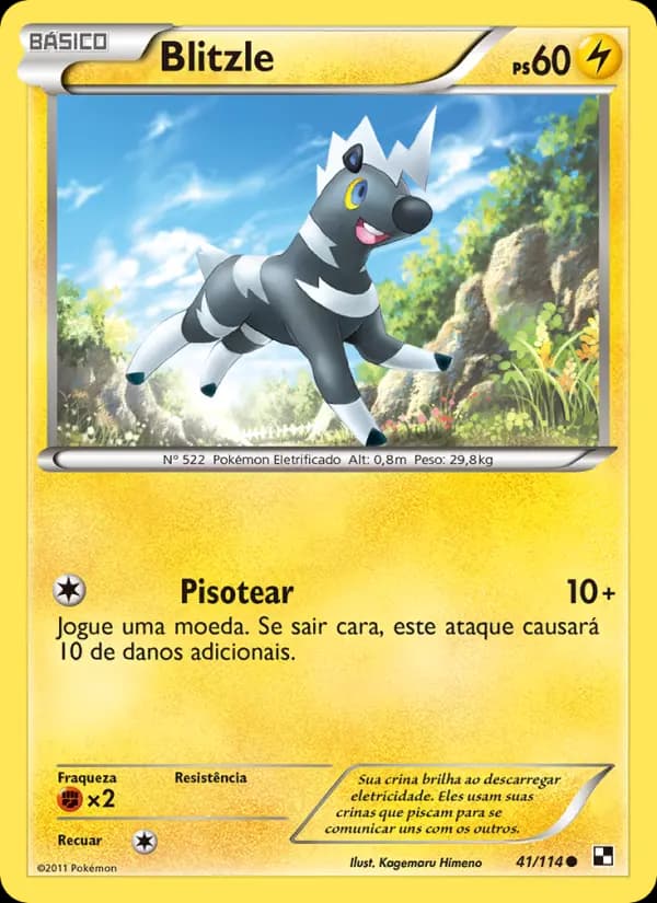 Blitzle, carta 41 de Black & White
