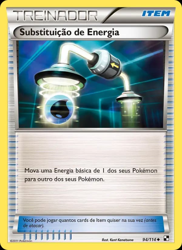 Substituição de Energia, carta 94 de Black & White