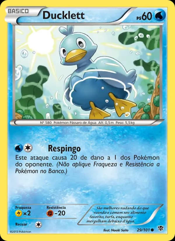 Ducklett, carta 29 de Explosão de Plasma