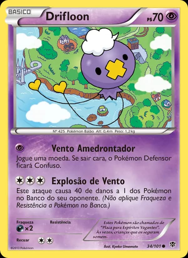 Drifloon, carta 34 de Explosão de Plasma