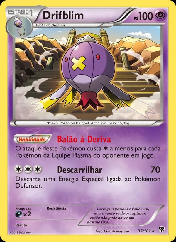 Drifblim, carta 35 de Explosão de Plasma