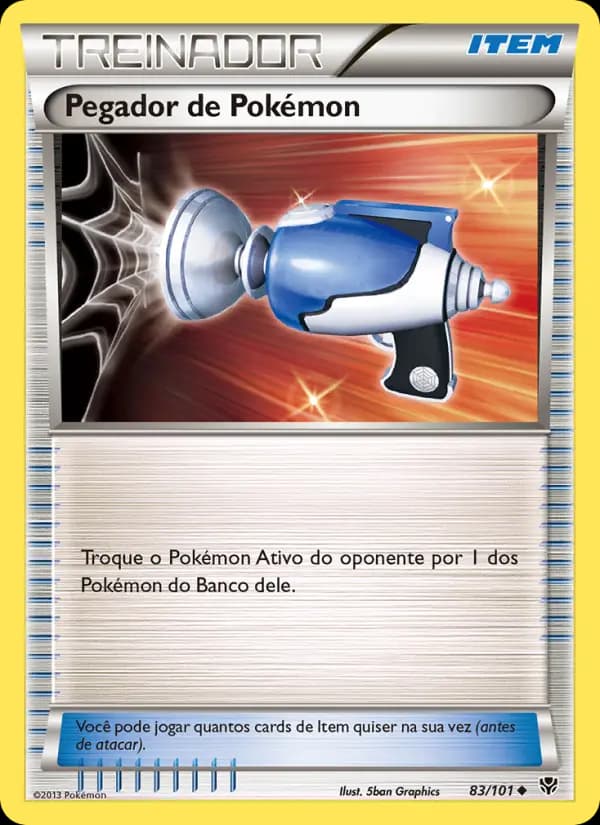 Pegador de Pokémon, carta 83 de Explosão de Plasma