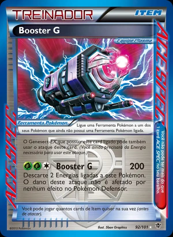 Booster G, carta 92 de Explosão de Plasma