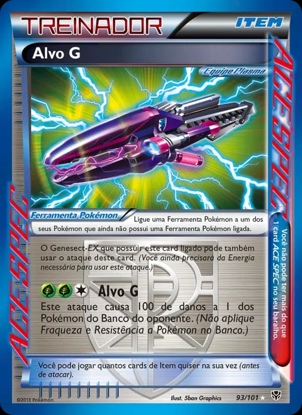 Alvo G, carta 93 de Explosão de Plasma