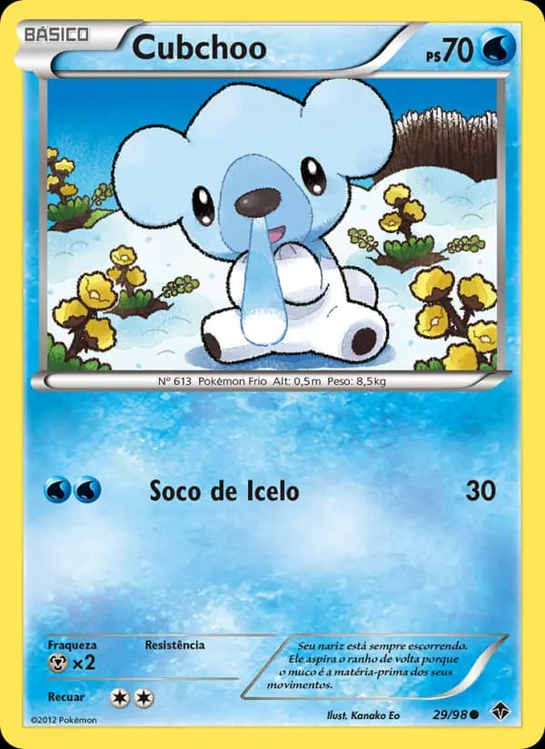 Cubchoo, carta 29 de Poderes Emergentes