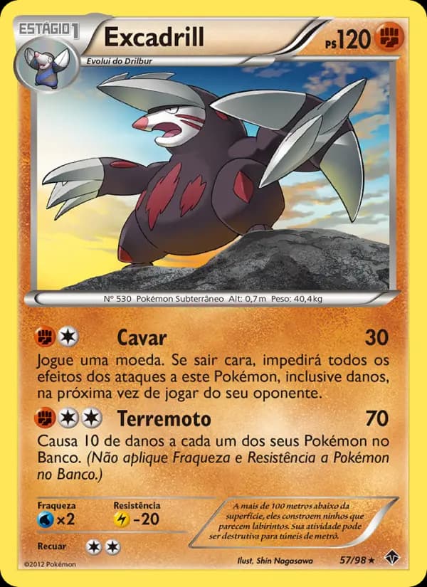 Excadrill, carta 57 de Poderes Emergentes