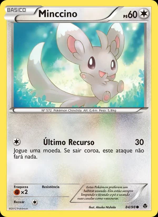 Minccino, carta 84 de Poderes Emergentes