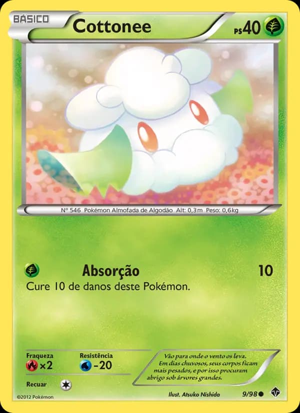 Cottonee, carta 9 de Poderes Emergentes