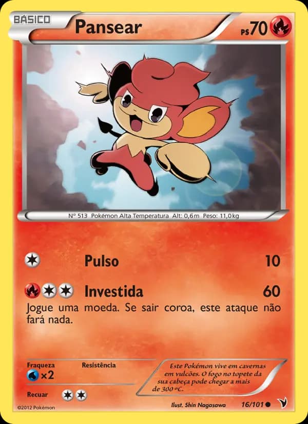 Pansear, carta 16 de Vitórias Nobres