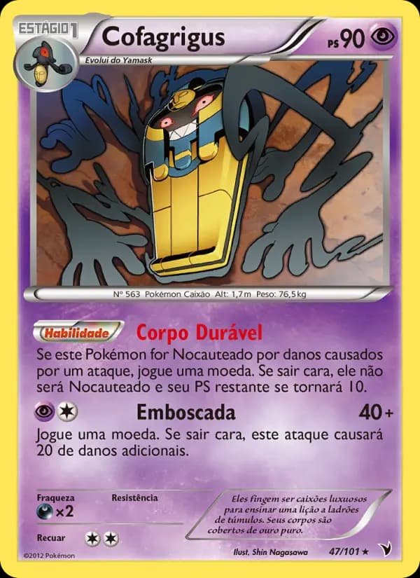Cofagrigus, carta 47 de Vitórias Nobres