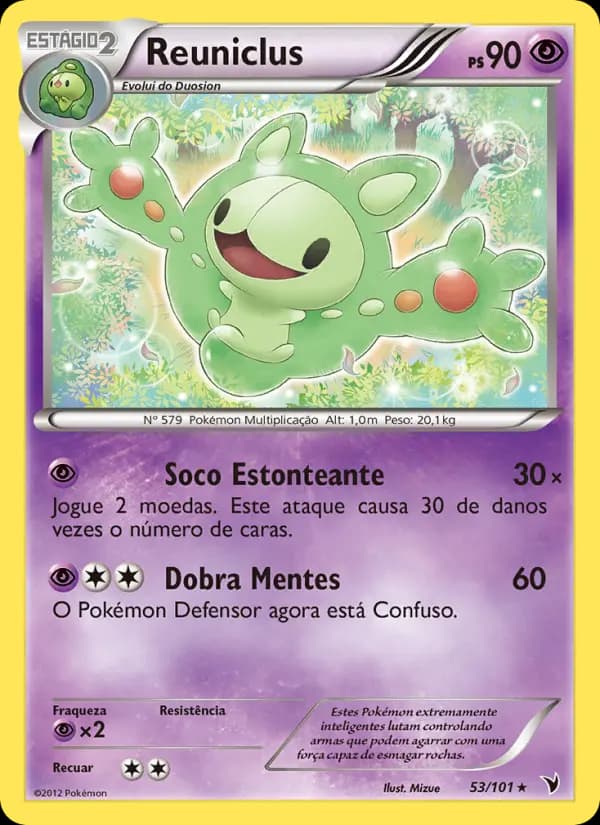 Reuniclus, carta 53 de Vitórias Nobres