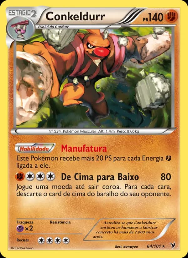 Conkeldurr, carta 64 de Vitórias Nobres
