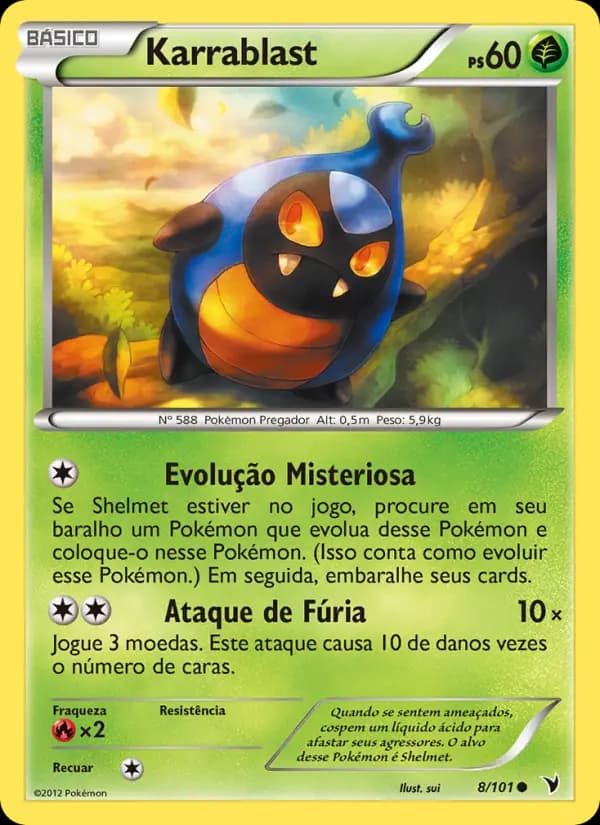 Karrablast, carta 8 de Vitórias Nobres