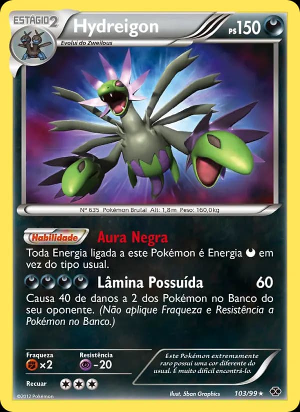 Hydreigon, carta 103 de Próximos Destinos