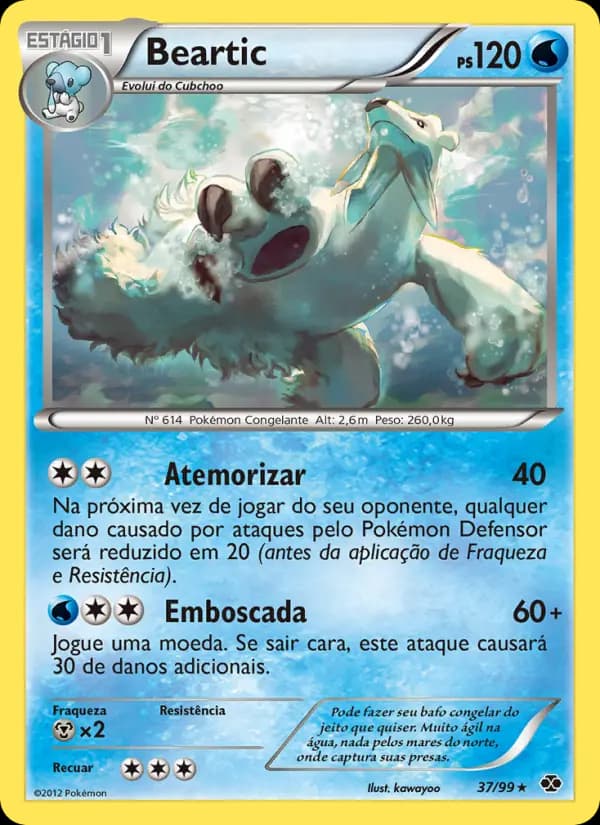 Beartic, carta 37 de Próximos Destinos