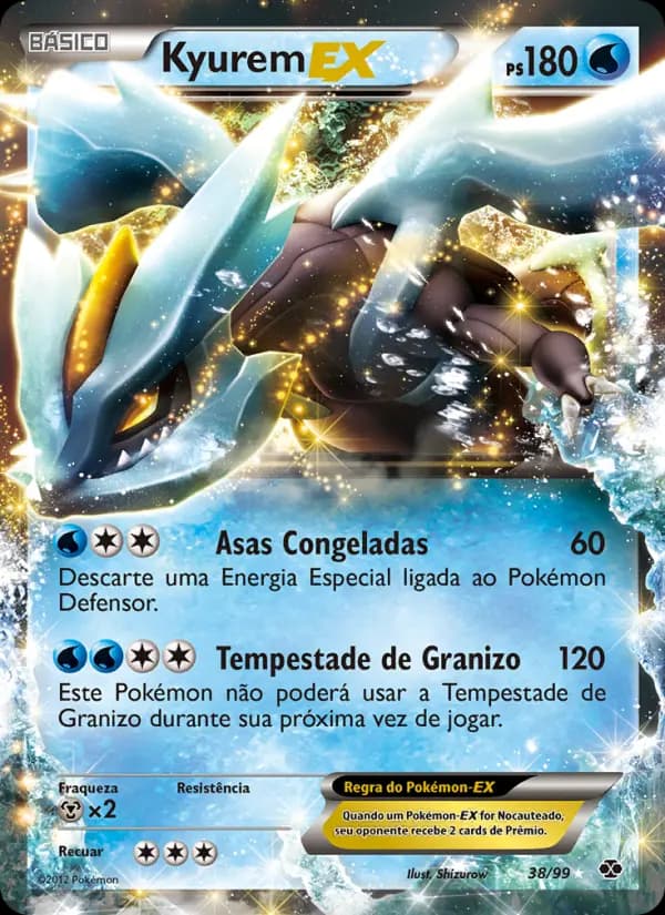 Kyurem-EX, carta 38 de Próximos Destinos