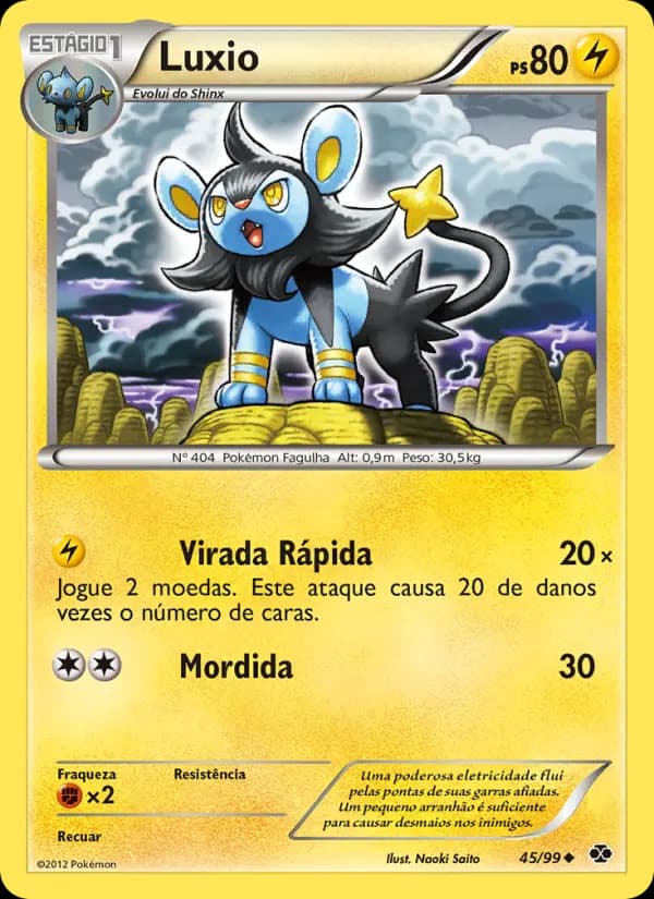 Luxio, carta 45 de Próximos Destinos