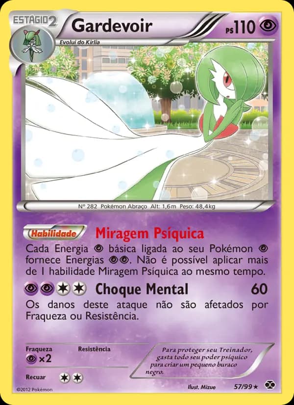 Gardevoir, carta 57 de Próximos Destinos