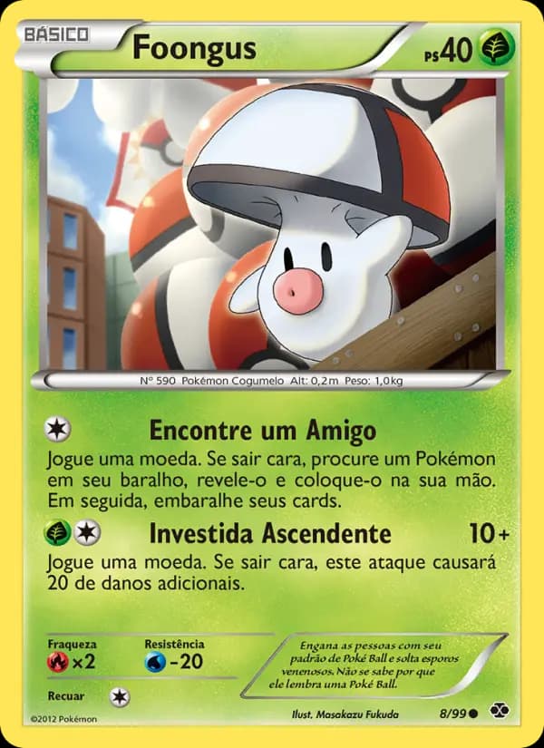Foongus, carta 8 de Próximos Destinos
