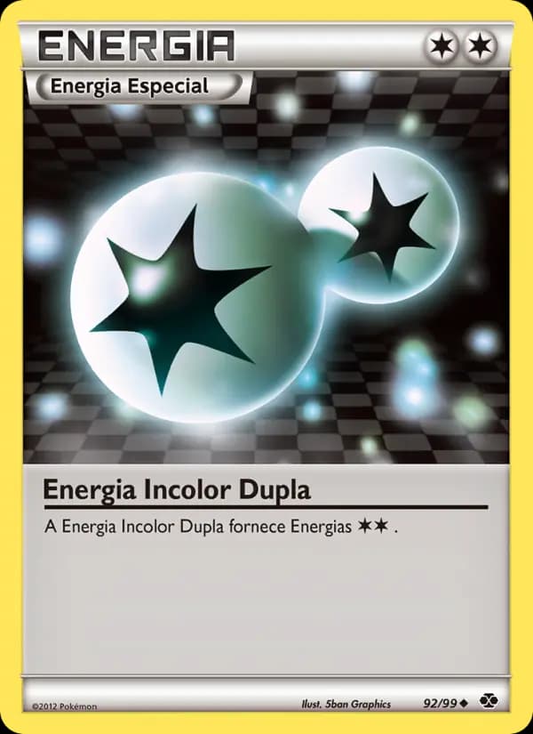 Energia Incolor Dupla, carta 92 de Próximos Destinos