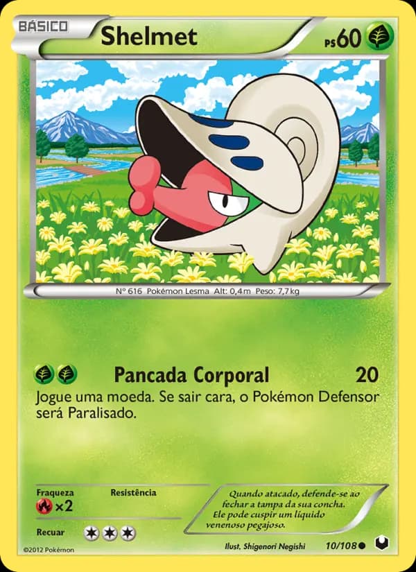 Shelmet, carta 10 de Exploradores da Escuridão