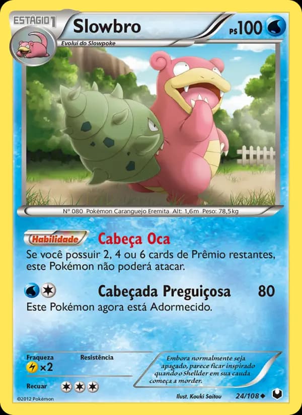 Slowbro, carta 24 de Exploradores da Escuridão