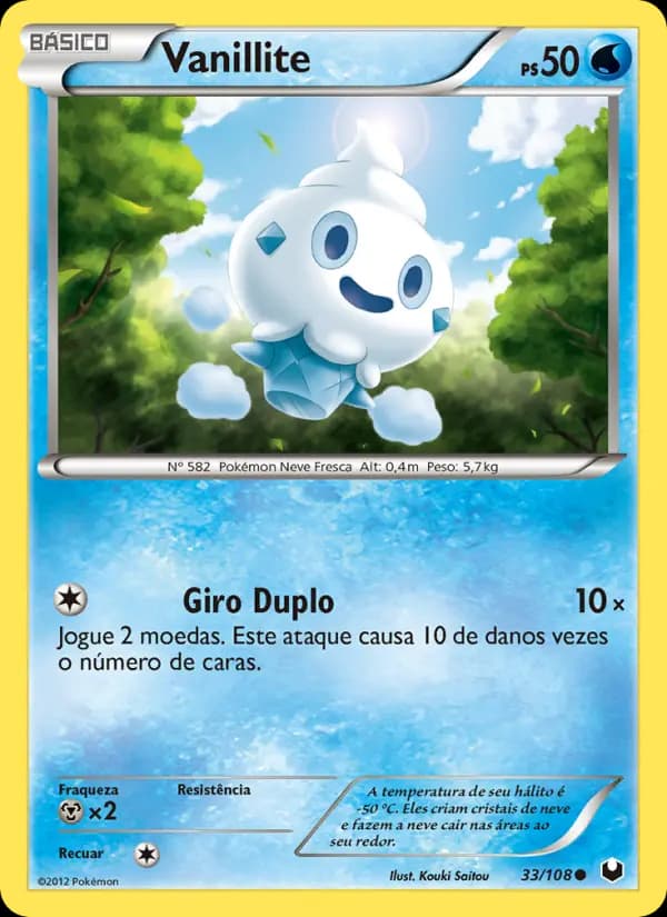 Vanillite, carta 33 de Exploradores da Escuridão