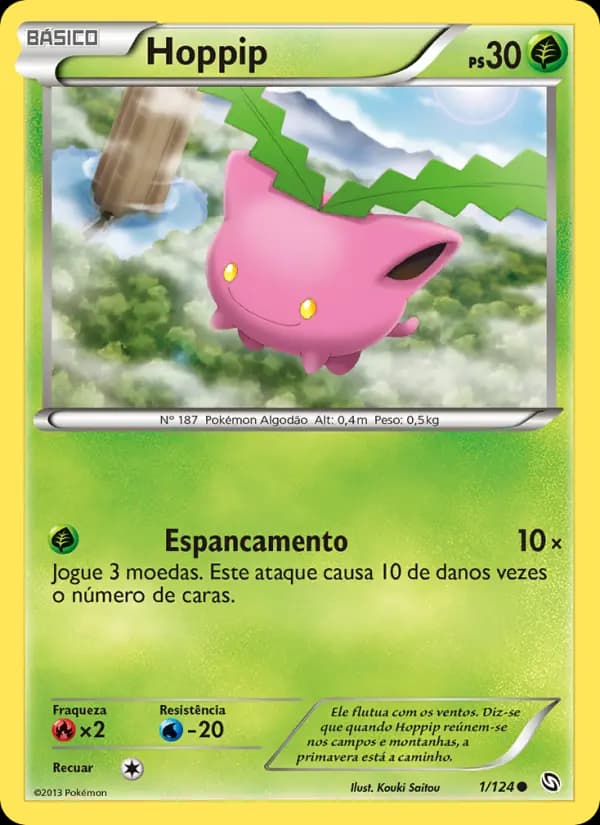 Hoppip, carta 1 de Dragões Enaltecidos