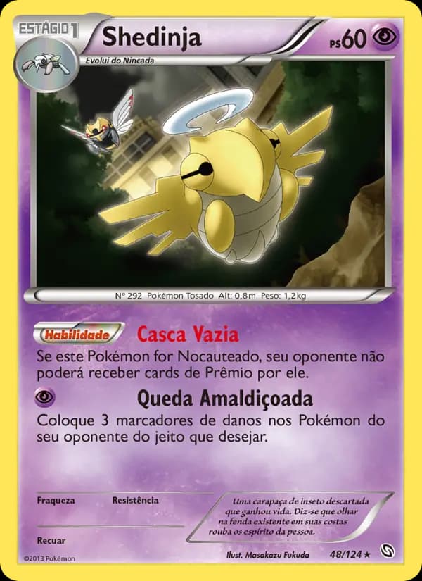 Shedinja, carta 48 de Dragões Enaltecidos