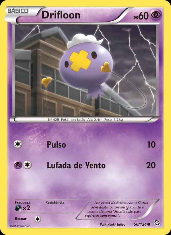 Drifloon, carta 50 de Dragões Enaltecidos