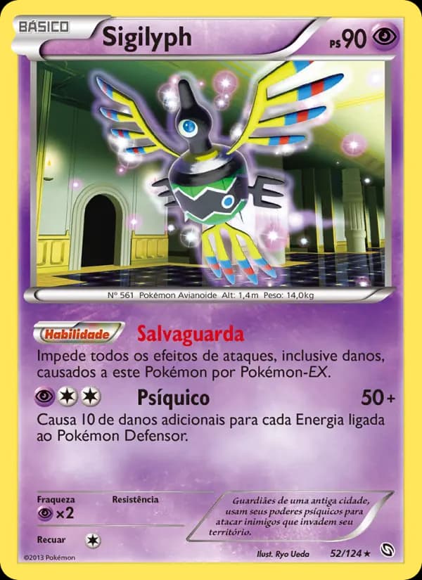 Sigilyph, carta 52 de Dragões Enaltecidos