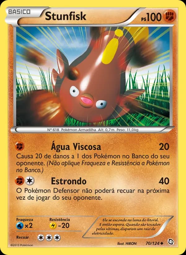 Stunfisk, carta 70 de Dragões Enaltecidos