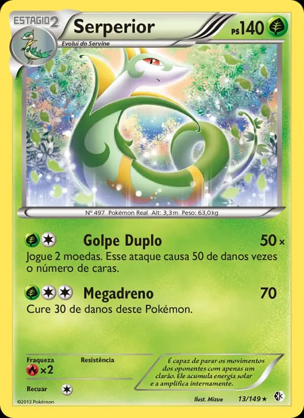Serperior, carta 13 de Fronteiras Cruzadas
