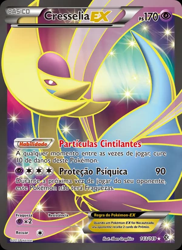 Cresselia-EX, carta 143 de Fronteiras Cruzadas