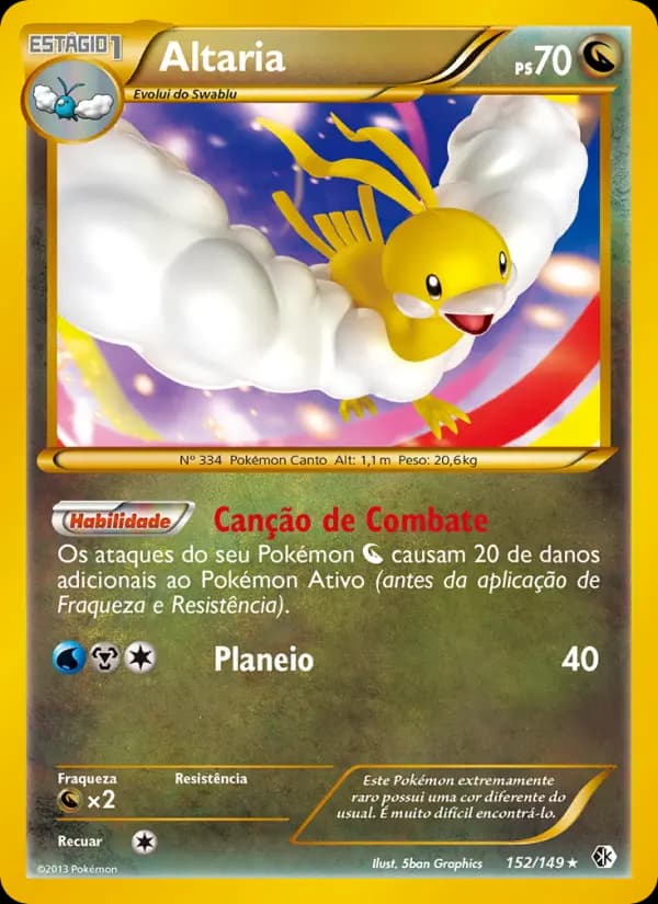 Altaria, carta 152 de Fronteiras Cruzadas