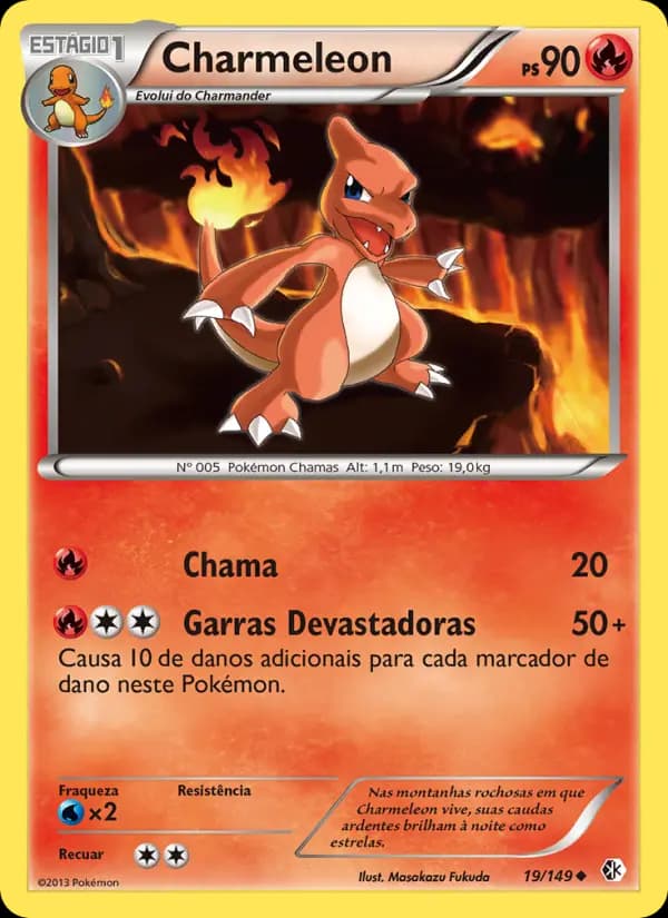 Charmeleon, carta 19 de Fronteiras Cruzadas